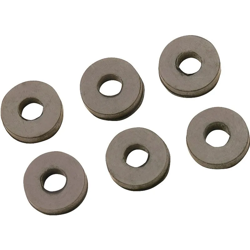 Plumb Pak PP805-32 Faucet Washer, 1/4 in, 9/16 in Dia, Rubber, For: Sink and Faucets (Pack of 6)