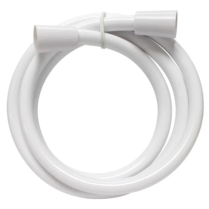 Plumb Pak PP825-42W Replacement Shower Hose, 60 in L Hose, Vinyl