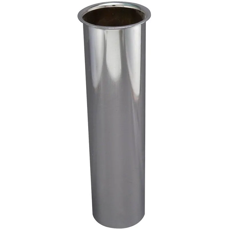 Plumb Pak PP9-8CP Sink Tailpiece, 1/2 in, 8 in L, Flange, Brass