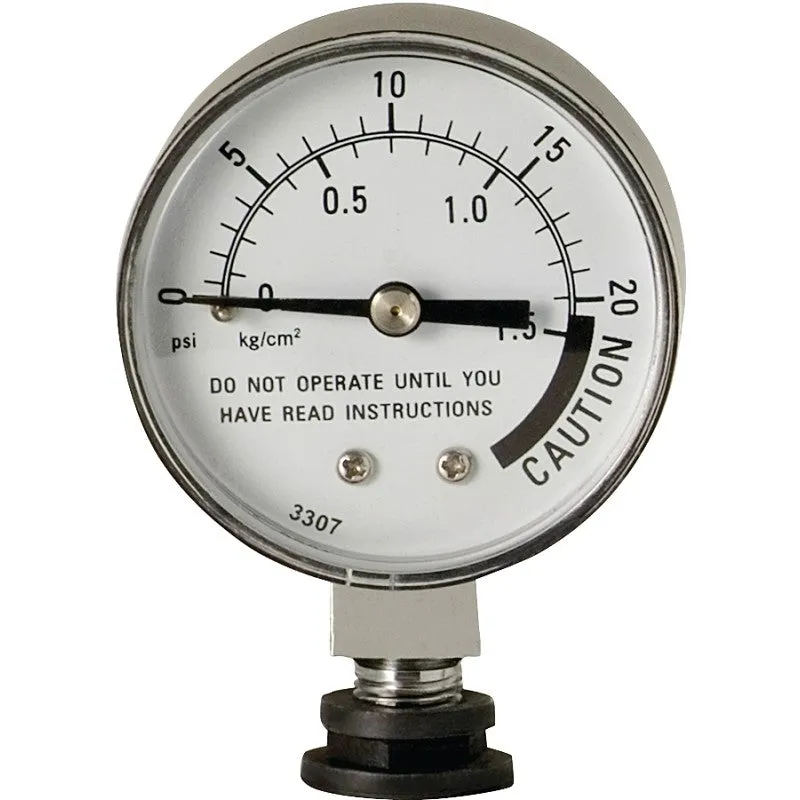 Presto 85729 Pressure Canner Steam ga, Analog Display, Includes: Metal Washer and Nut, Rubber Washer