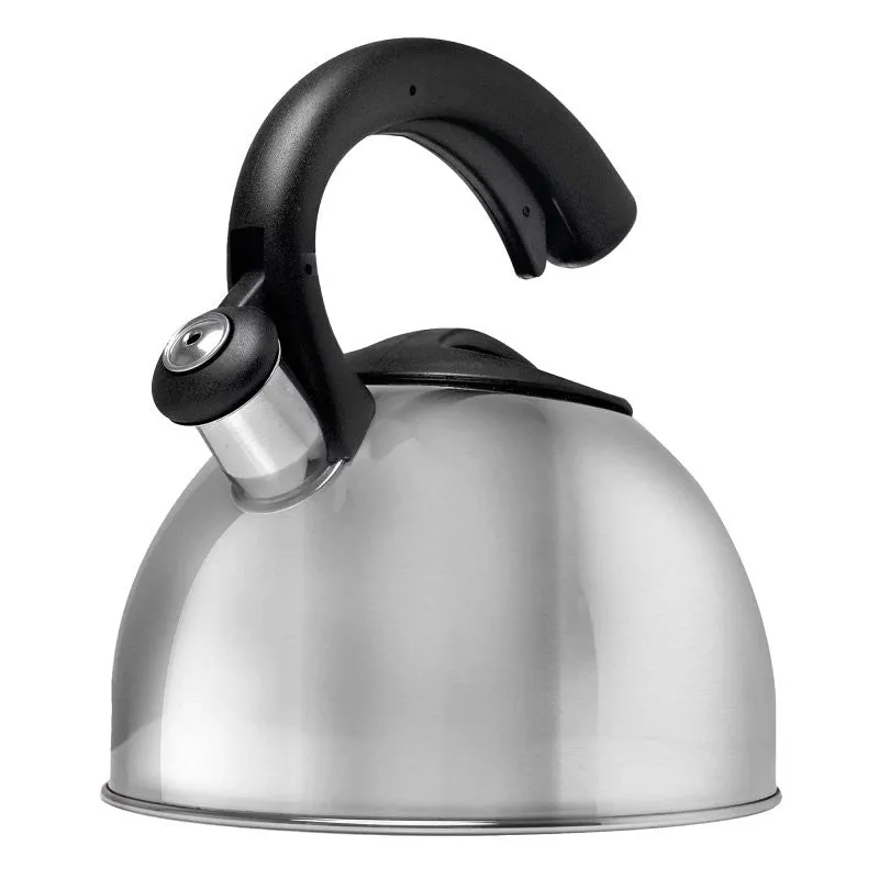 Primula Colin Series TTK-6230 Stovetop Whistling Tea Kettle, 3 qt Capacity, Ergonomic, Stay Cool Handle, Stainless Steel