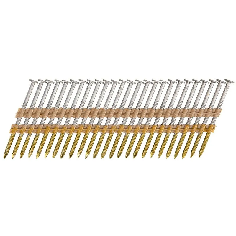 ProFIT 0710156 Collated Nail, 2-3/8 in L, 304 Stainless Steel, Round Head, Ring Shank