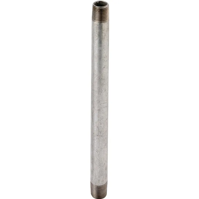 ProSource 1X6G Pipe Nipple, 1 in, Male, Steel, SCH 40 Schedule, 6 in L
