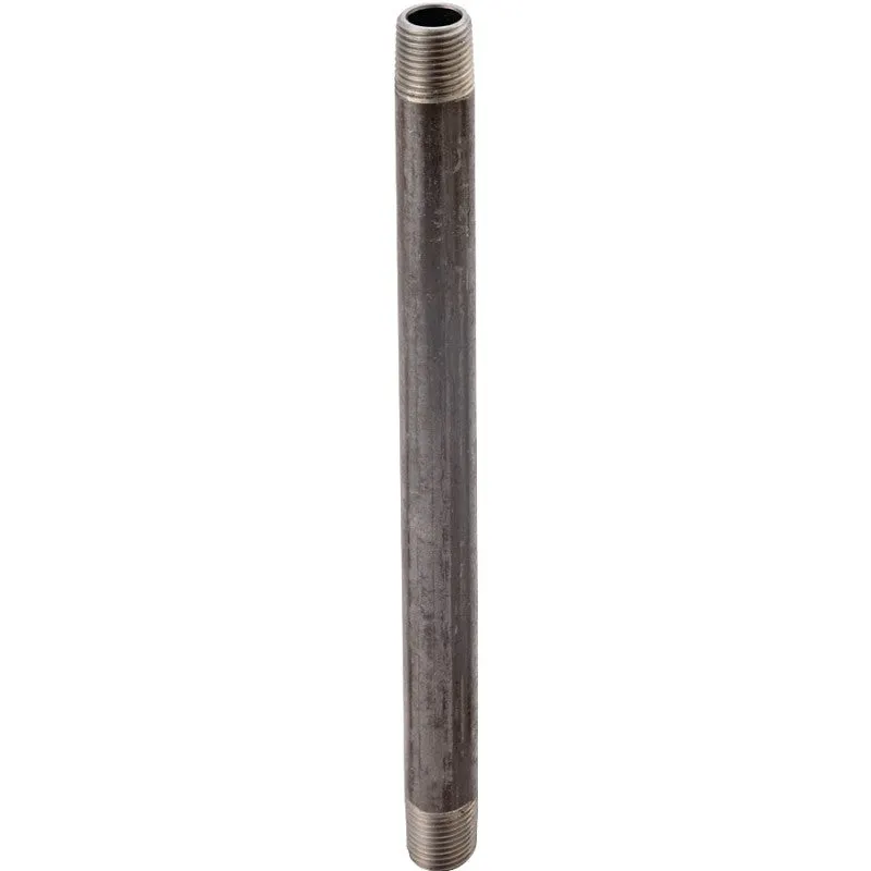 ProSource 3/4X6B Pipe Nipple, 3/4 in, Male, Steel, SCH 40 Schedule, 6 in L