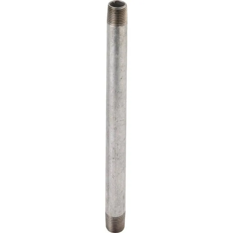 ProSource 3/8X2G Pipe Nipple, 3/8 in, Threaded, Steel, 2 in L
