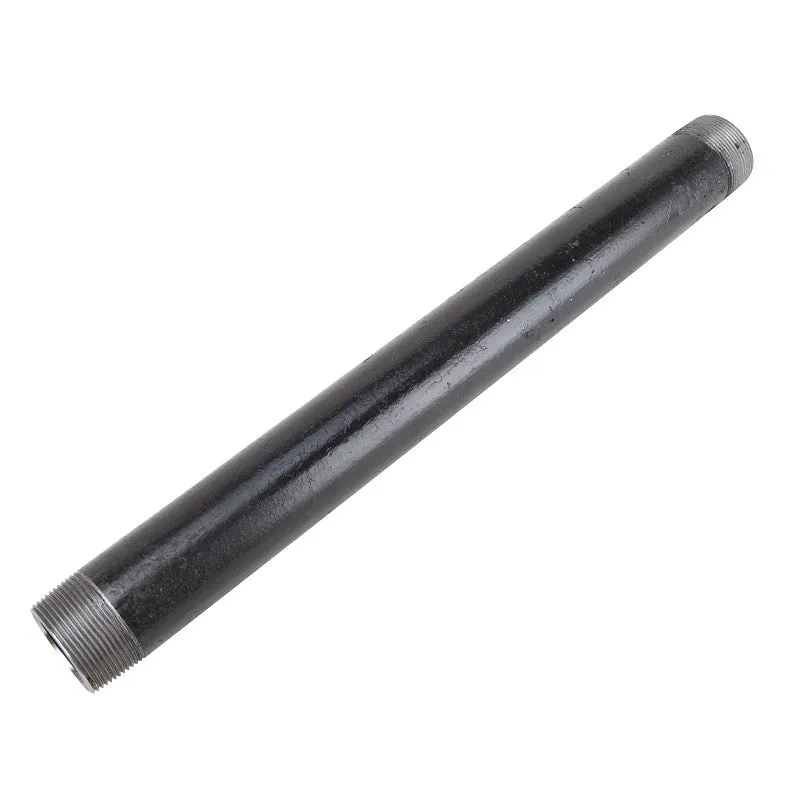 ProSource BN 11/2X18-S Pipe Nipple, 1-1/2 in, Male, Steel, SCH 40 Schedule, 18 in L