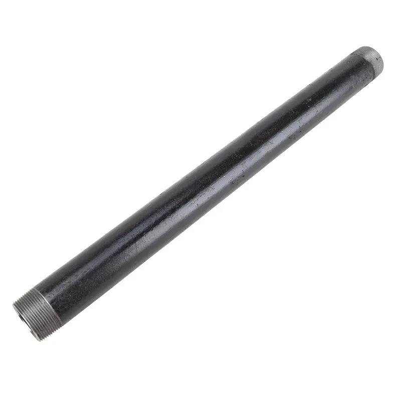ProSource BN 11/2X24-S Pipe Nipple, 1-1/2 in, Male, Steel, SCH 40 Schedule, 24 in L
