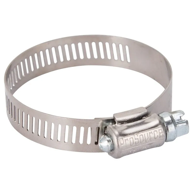 ProSource HCRAN28 Interlocked Hose Clamp, Stainless Steel, Stainless Steel (Pack of 10)