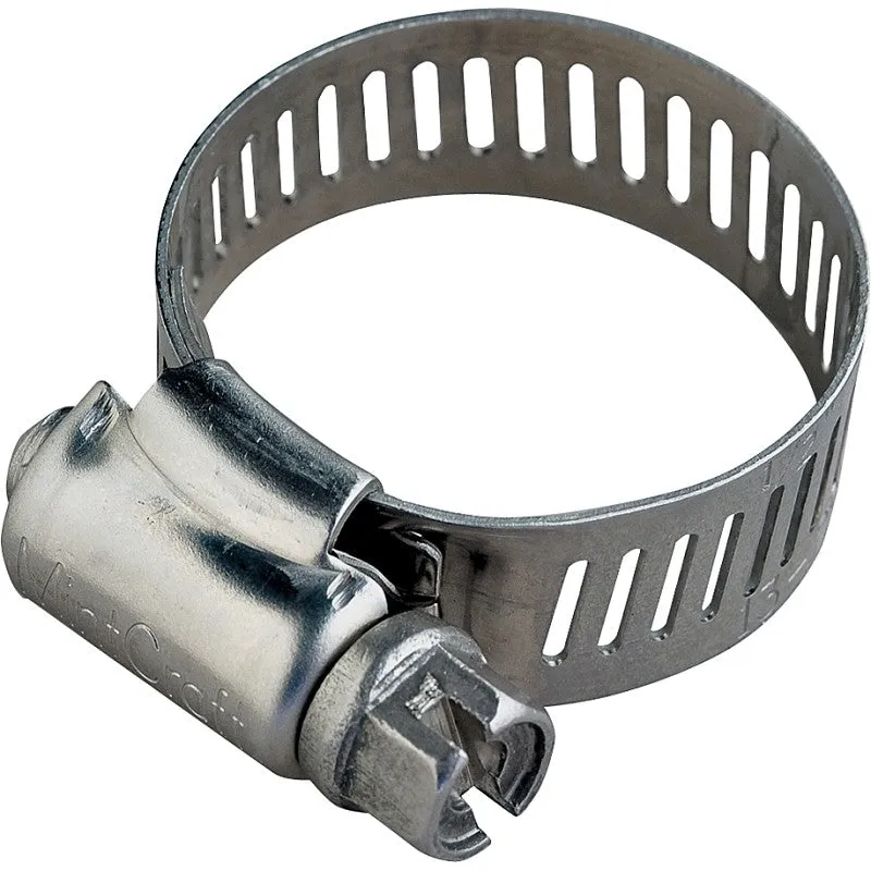 ProSource HCRAN80 Interlocked Hose Clamp, Stainless Steel, Stainless Steel (Pack of 10)
