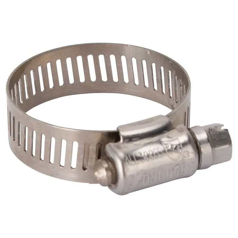 ProSource HCRSS16 Interlocked Hose Clamp, Stainless Steel, Stainless Steel (Pack of 10)