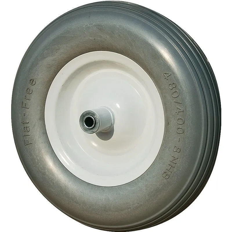 ProSource PR1602 Wheelbarrow Tire, 500 lb Max Load, Polyurethane, 16 in Dia Tire