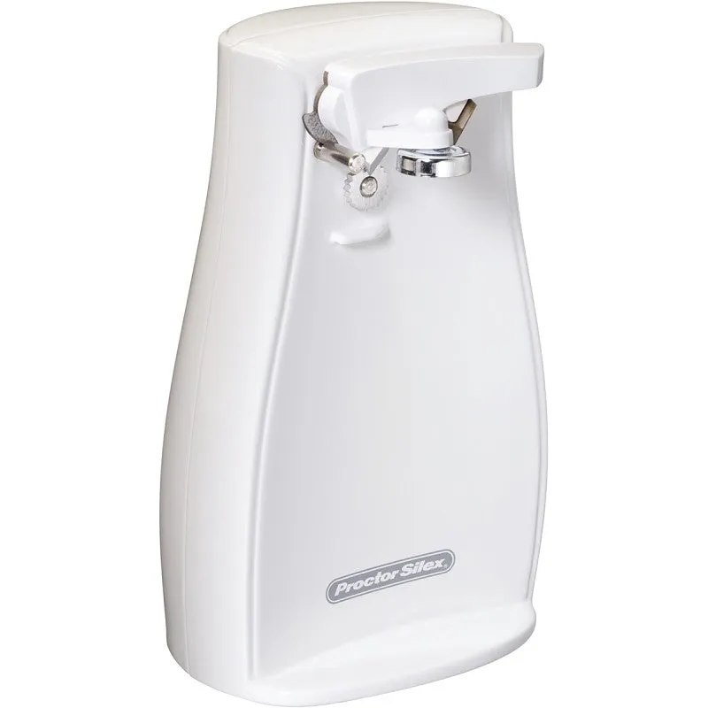 Proctor Silex 75224F Can Opener, Metal, White