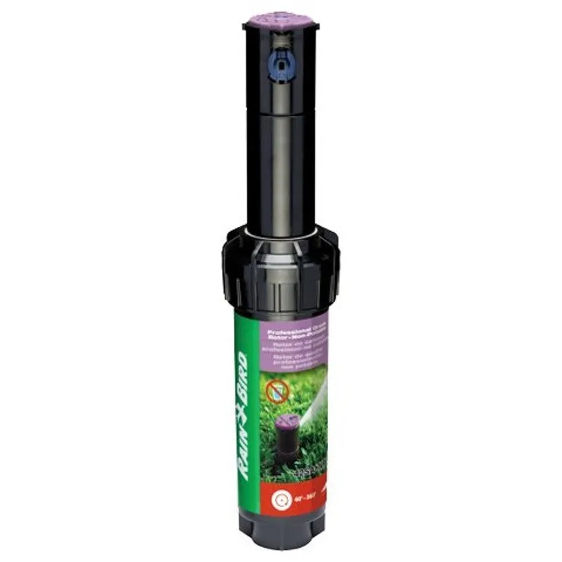 Rain Bird 5000 CP 5000 NP Non-Potable Pop-Up Rotor Sprinkler, 3/4 in Connection, FNPT, 4 in H Pop-Up, Adjustable Nozzle