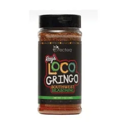 Recteq GMLOGR Ray’s Loco Gringo Rub, Southwestern, 7 oz Bottle