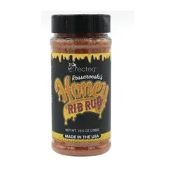 Recteq RT-RHRR Rossarooski’s Rib Rub, Honey, 10.5 oz Bottle