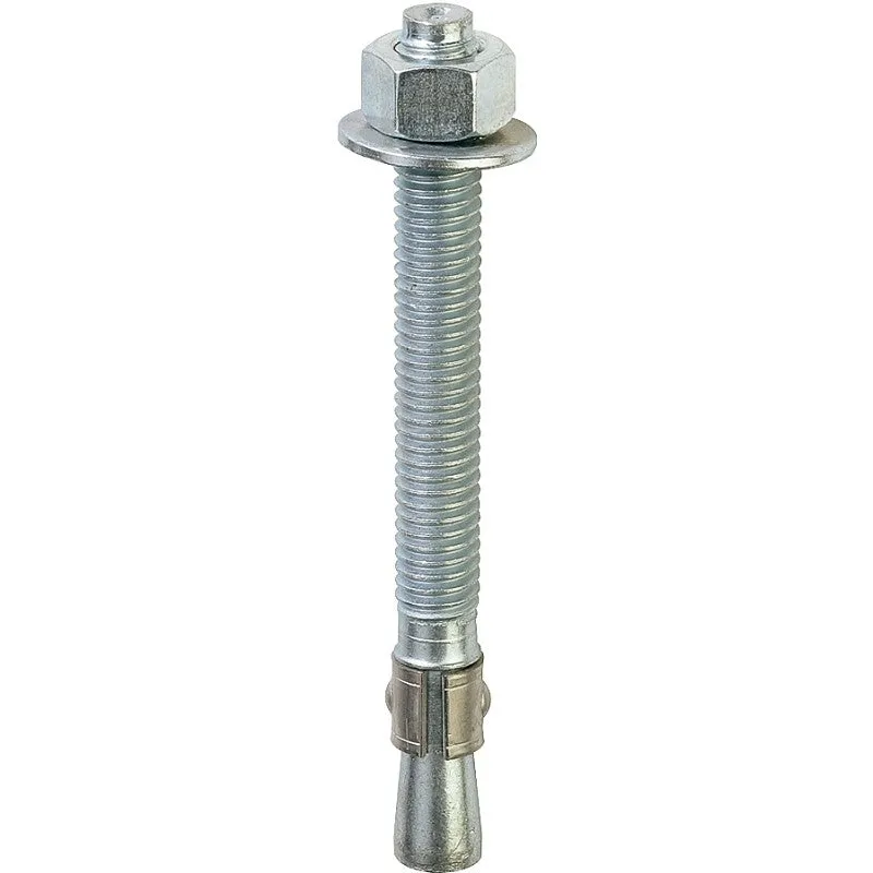 Red Head TruBolt 03041 Wedge Anchor, 5/8 in Dia, 6 in L, Steel, Zinc