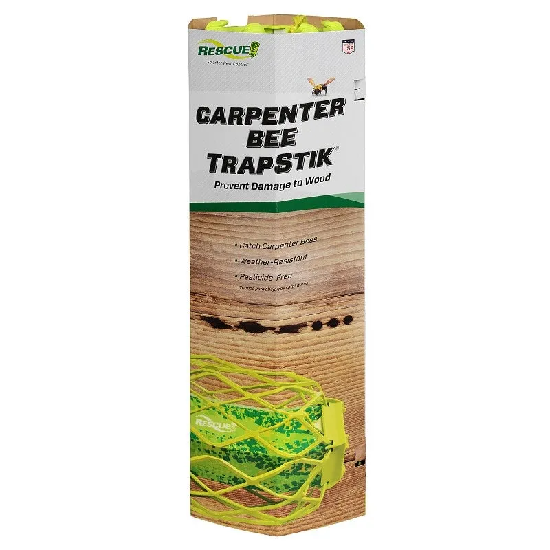 Rescue TrapStik CBTS-BB6 Carpenter Bee Trap, Stick, Odorless, Hang