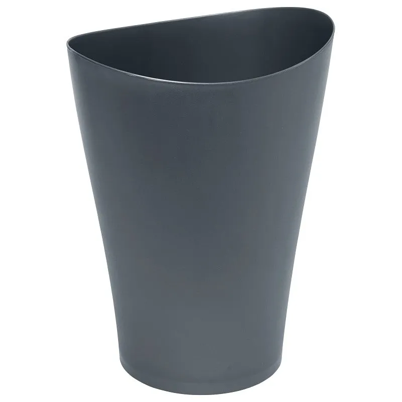Rubbermaid 2116757 Waste Basket, 9 qt Capacity, Plastic, Blue, 13 in H (Pack of 6)