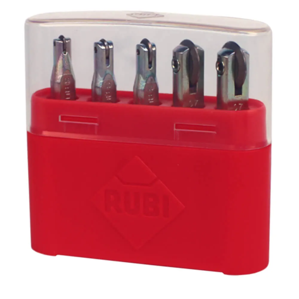 Rubi Tools 5 Pcs Tile Scoring Wheel Kit – 01969