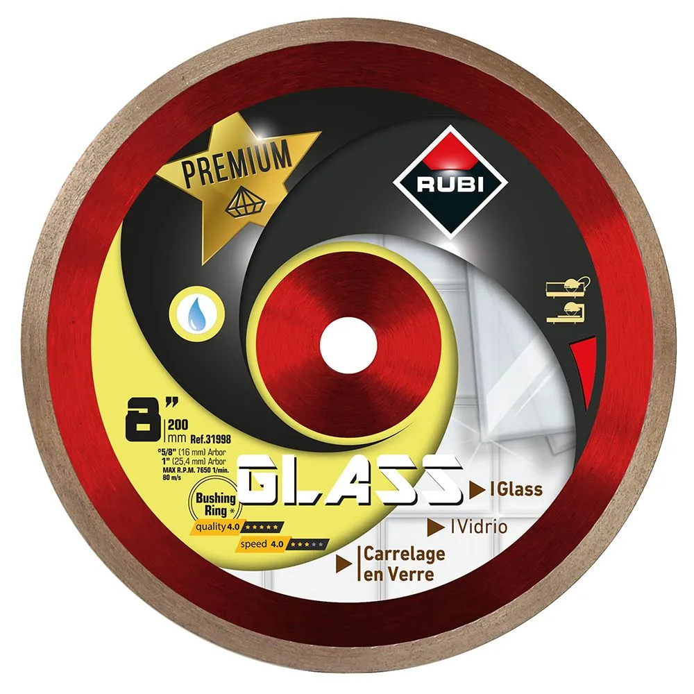 Rubi Tools Glass Premium Diamond Blades
