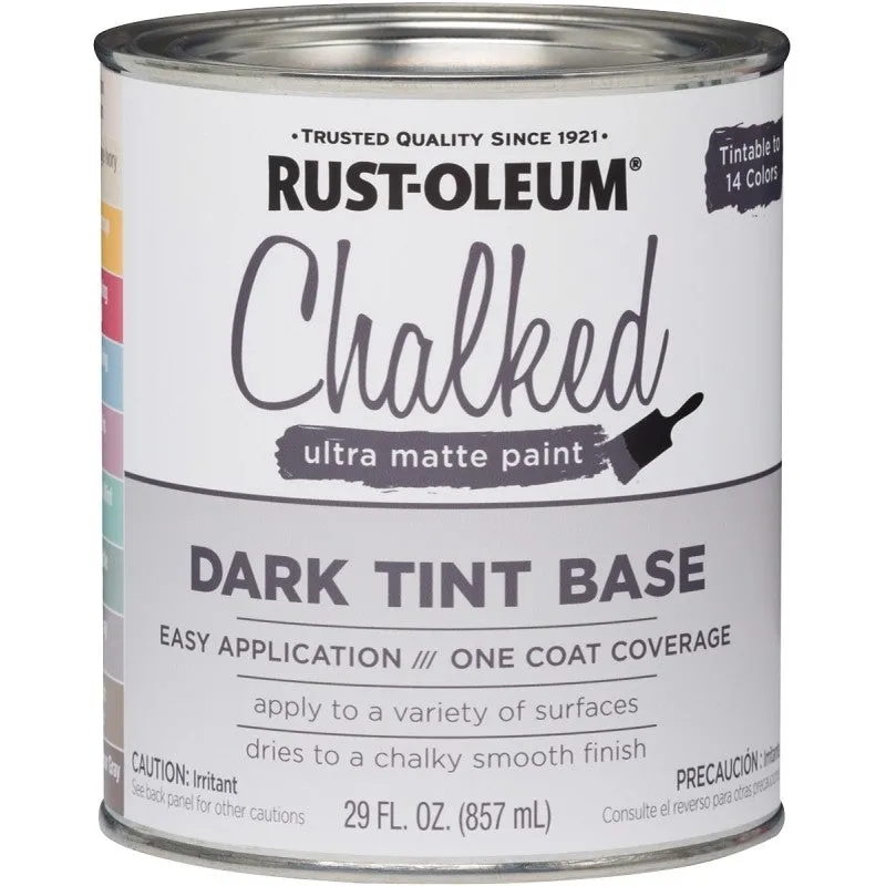 Rust-Oleum 287689 Chalk Paint, 30 oz, Chalk/Ultra Matte (Pack of 2)