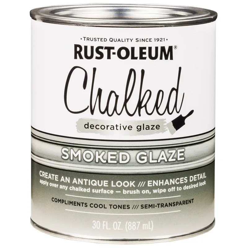 Rust-Oleum 315883 Chalk Spray Paint, Satin Chalky, Smoked, 30 oz (Pack of 2)