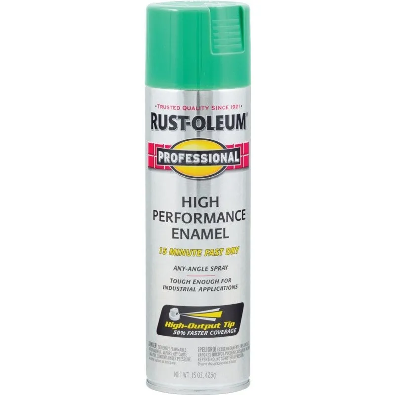 Rust-Oleum 7533838 Safety Spray Paint, Gloss, Safety Green, 15 oz, Can