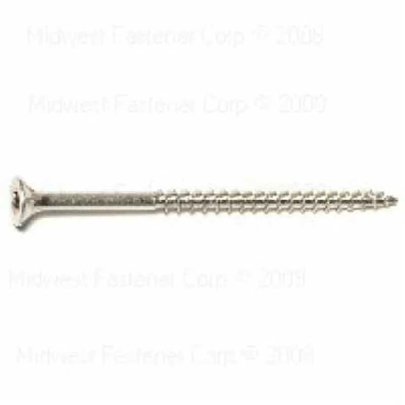SaberDrive 50237 Deck Screw, #10 Thread, 3 in L, Stainless Steel, 299 PK
