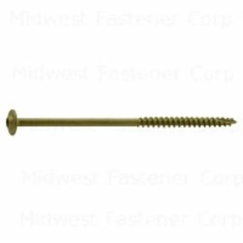 SaberDrive 52558 Lag Screw, 5/16 in Thread, 5 in L, Star Drive, 422 PK