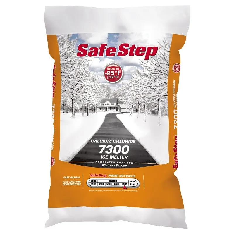 Safe Step 50850 Ice Melter, Pellet, White, 50 lb