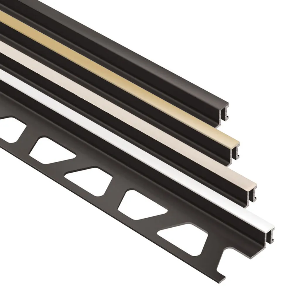 Schluter DILEX-BWA PVC Movement Joint Tile Edging Trim – 8 ft. 2-1/2 in.