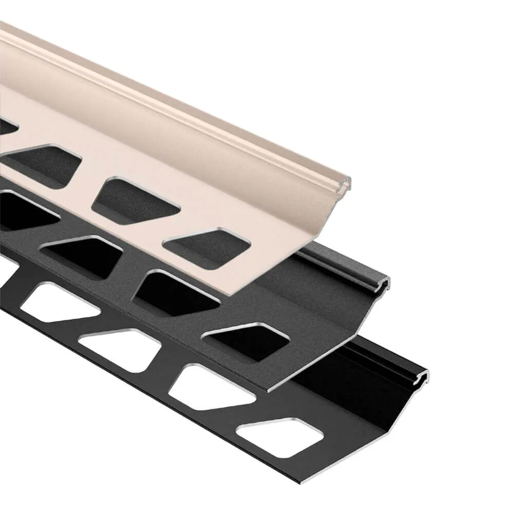 Schluter FINEC-SQ Finishing and Edge Protection Profile – 8 ft. 2-1/2 in.