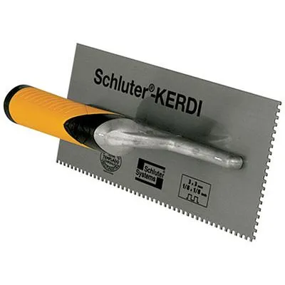 Schluter Kerdi-Trowel Square Notch – 1/8″ x 1/8″
