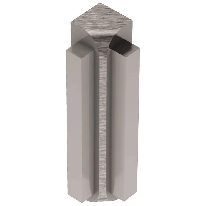 Schluter RONDEC-STEP Aluminum Tile Edging Trim – 90° Inside Corner