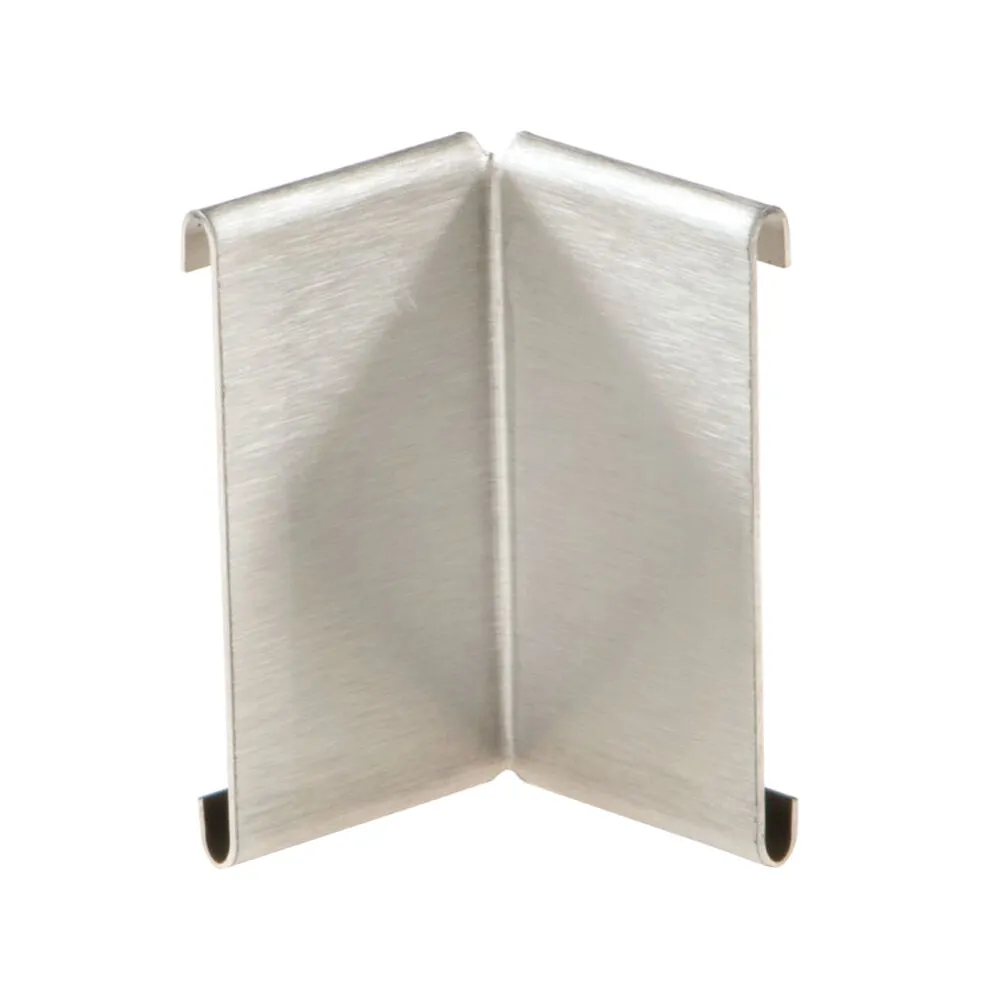 Schluter SCHIENE-STEP Stainless Steel Tile Trim – Inside Corners