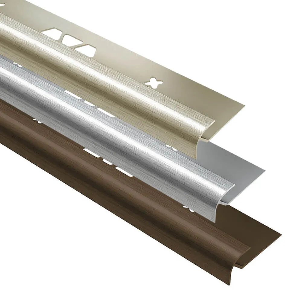 Schluter VINPRO-RO Tile Edging Trim – 8 ft. 2-1/2 in.