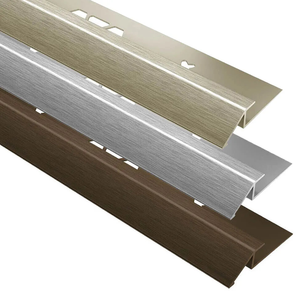 Schluter VINPRO-U Tile Edging Trim – 8 ft. 2-1/2 in
