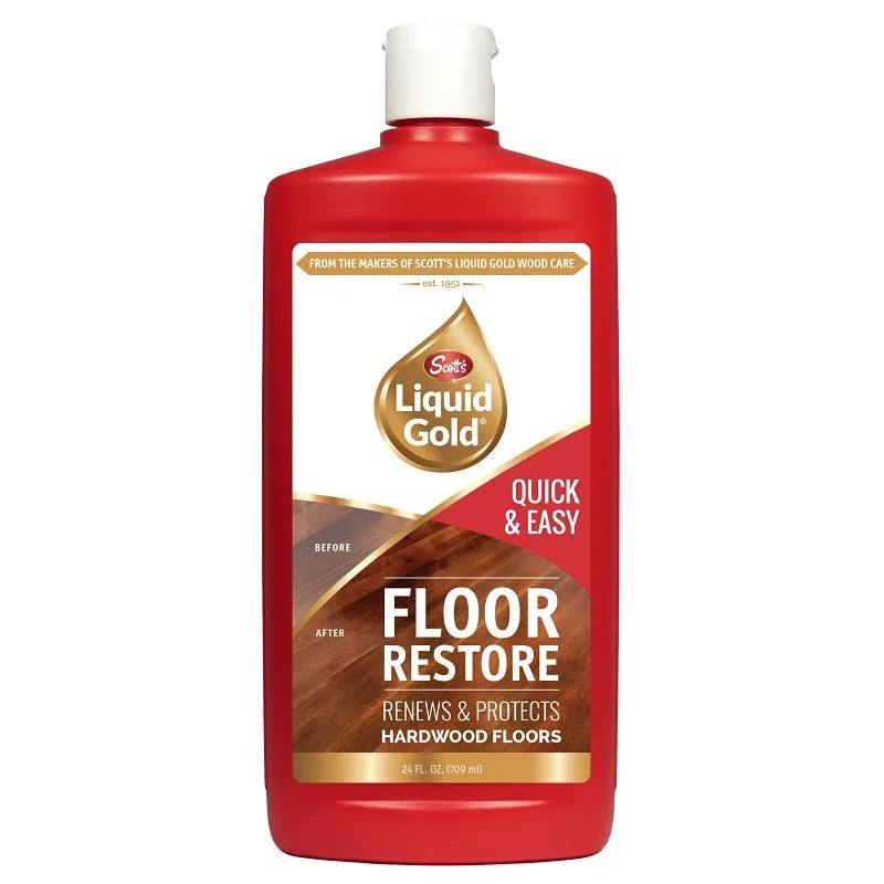 Scott’s Liquid Gold 30019 Floor Restore, 24 oz, Liquid, Acrylic, Milky
