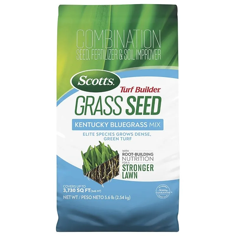 Scotts Turf Builder 18037 Grass Seed, 5.6 lb Bag