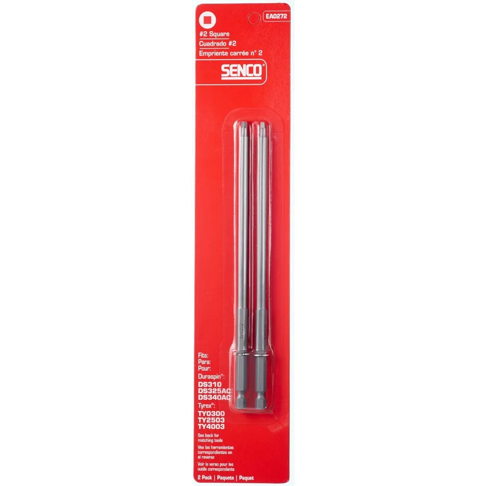 Senco DuraSpin EA0272 Square Bits – 2 Pack