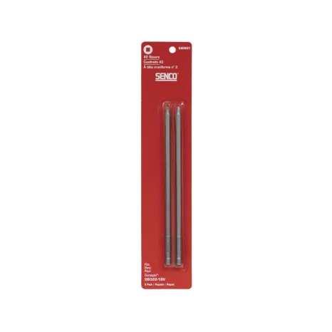 Senco EA0401 DuraSpin #2 Square Bits – 2 Pack