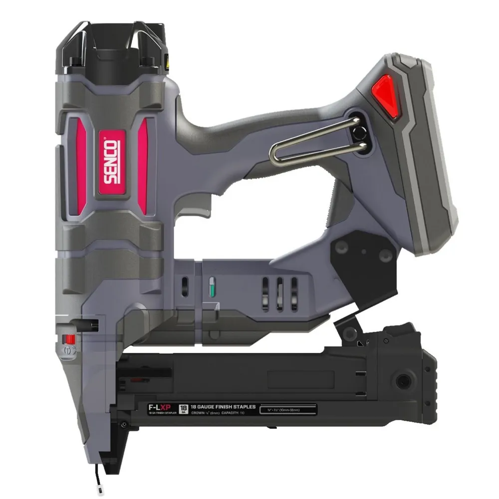 Senco Fusion F-LXP Cordless 18 Gauge Narrow Crown Stapler w/ Battery, 3/8″ to 1-1/2″