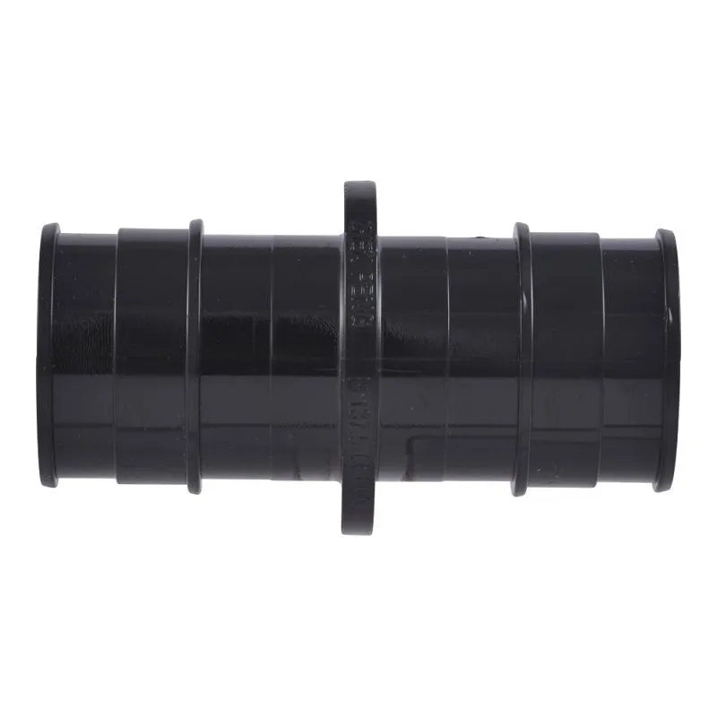 SharkBite UA020A5 Expansion Coupling, 1 in, Barb, Polymer, Black, 80, 100, 160 psi Pressure