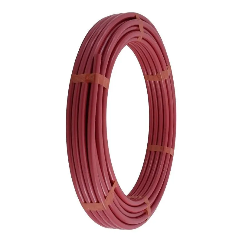 SharkBite UA60R100 Pipe, 1/2 in, 100 ft L, PEX-A, Polythethylene, Red