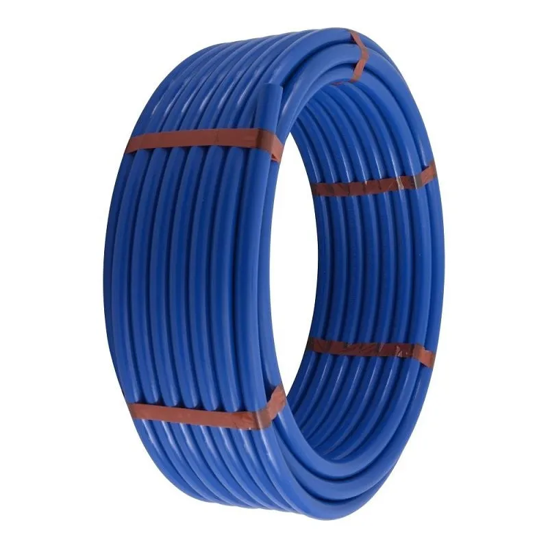SharkBite UA70B100 Pipe, 3/4 in, 100 ft L, PEX-A, Polythethylene, Blue