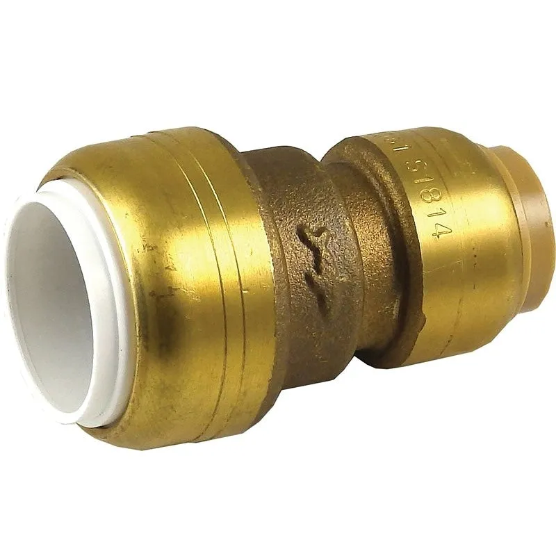 SharkBite UIP4016A Transition Pipe Coupling, 3/4 in, Brass, SCH 40, SCH 80, SCH 180 Schedule, 200 psi Pressure