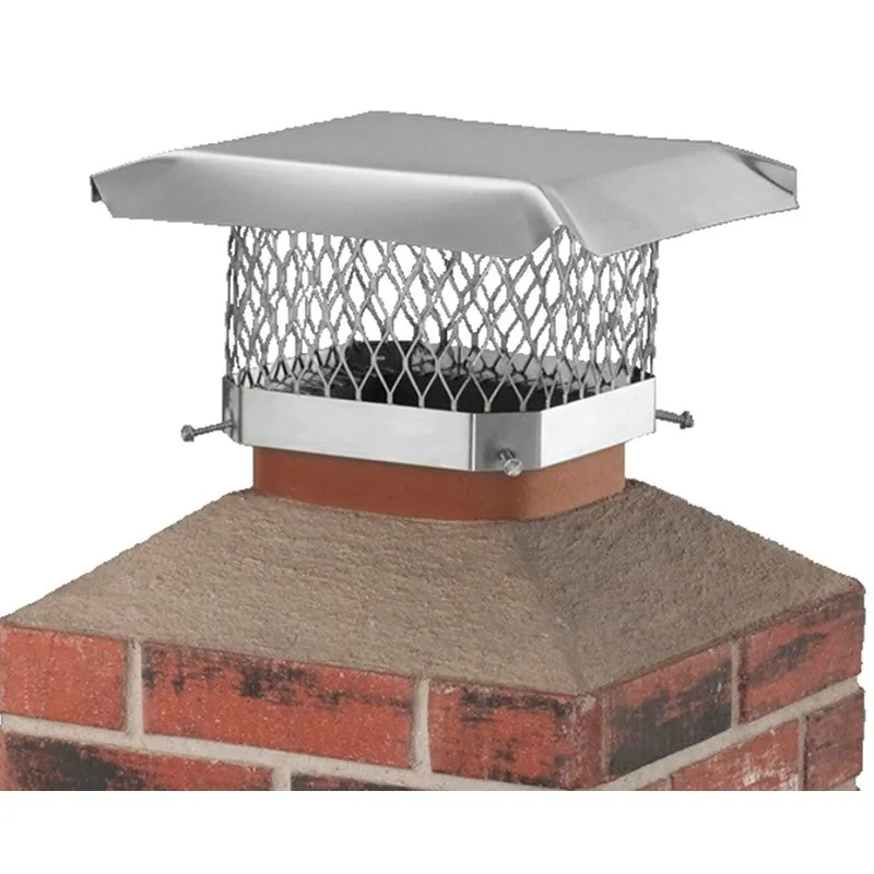 Shelter SCSS913 Chimney Cap, Stainless Steel, Fits Duct Size: 7-1/2 x 11-1/2 to 9-1/2 x 13-1/2 in
