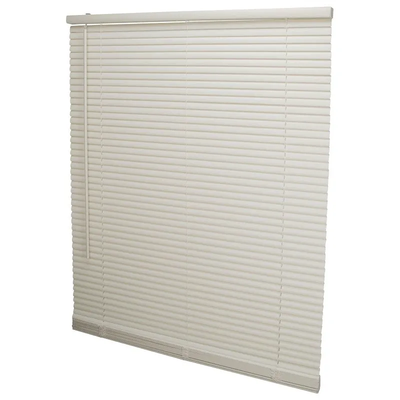 Simple Spaces PVCMB-19AA Blind, 72 in L, 35 in W, Vinyl, Alabaster (Pack of 4)