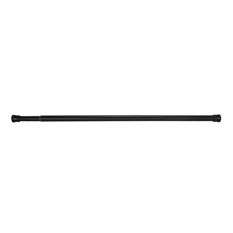 Simple Spaces SD-SR36-BK Shower Curtain Rod, 7.5 lb, 36 to 63 in L Adjustable, 1 in Dia Rod, Steel, Matte