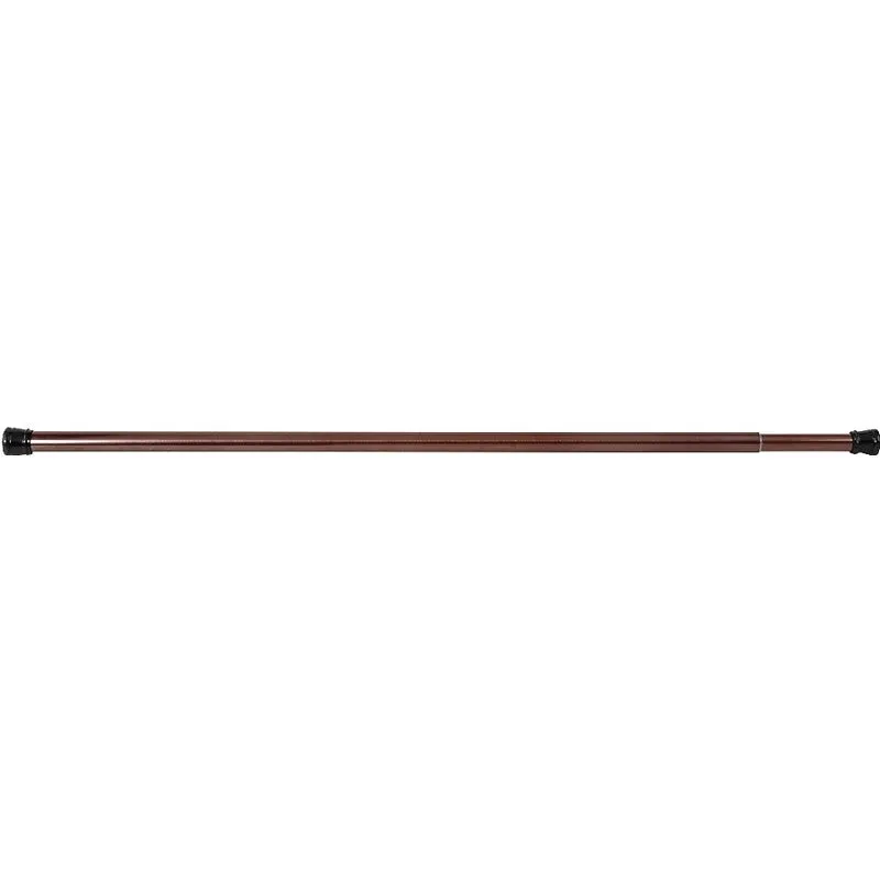 Simple Spaces SD-SR41-VB Shower Curtain Rod, 7-1/2 lb, 41 to 76 in L Adjustable, 1 in Dia Rod, Steel, Venetian Bronze